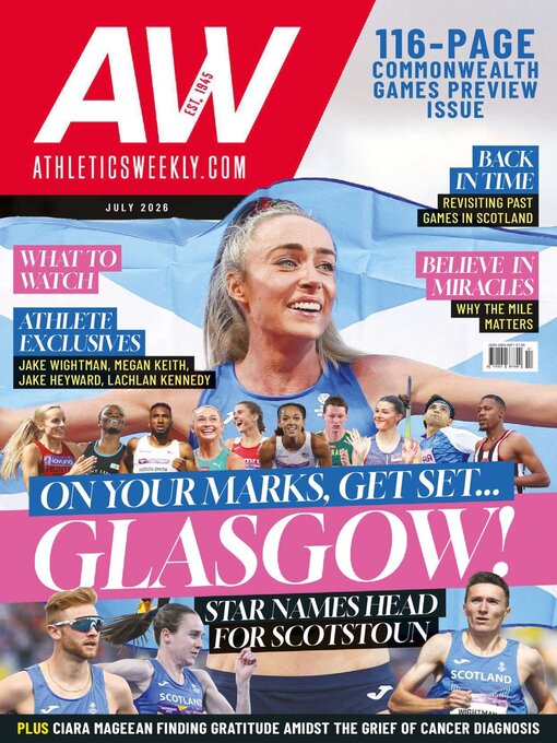 Cover image for AW - Athletics Weekly Magazine
